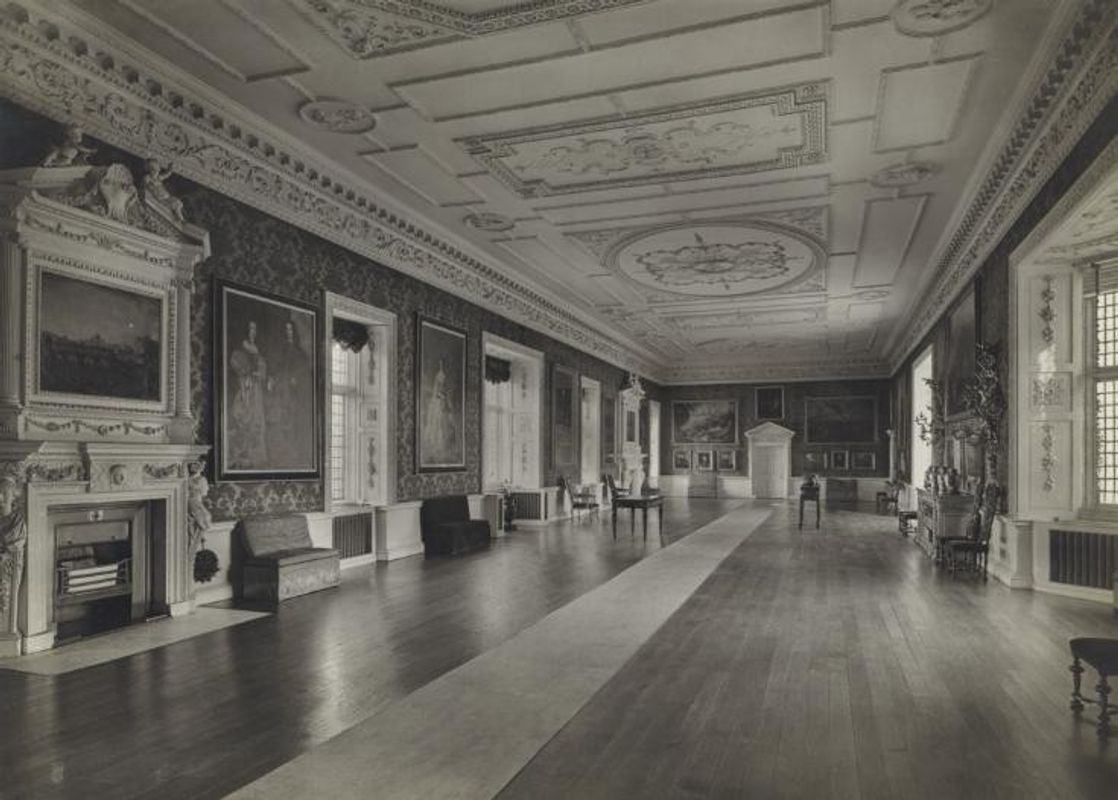 a relatively empty Temple Newsam was when it opened to the public in 1923 – now furnished with just a few pictures and objects loaned from Edward Wood