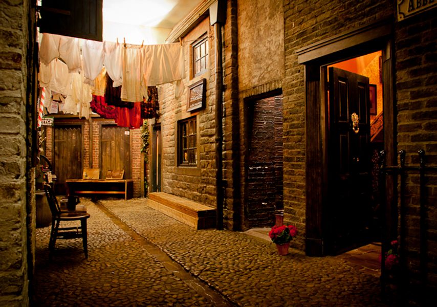 Victorian streets at Abbey House Museum