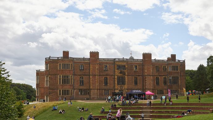 Outside of Temple Newsam house