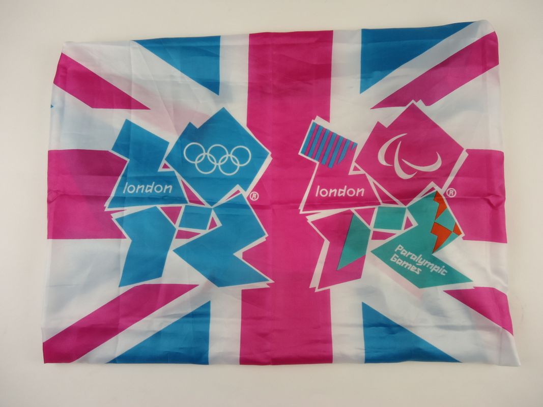 Photograph of London 2012 Olympic & Paralympic Flag