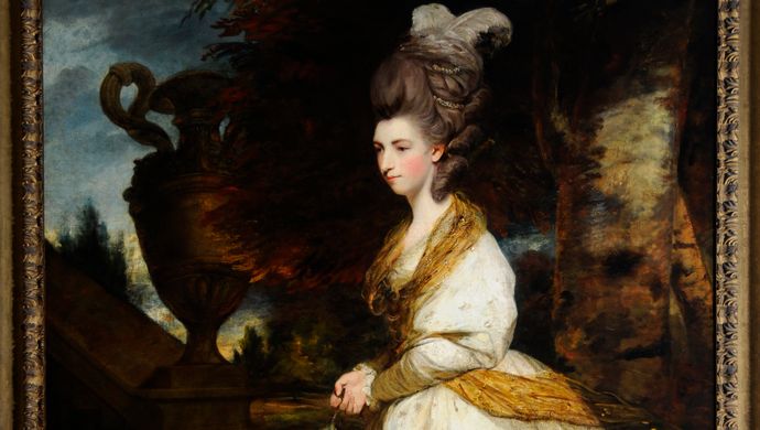 Painting of Lady Hertford (1760–1834) by Joshua Reynolds (1723–1792)