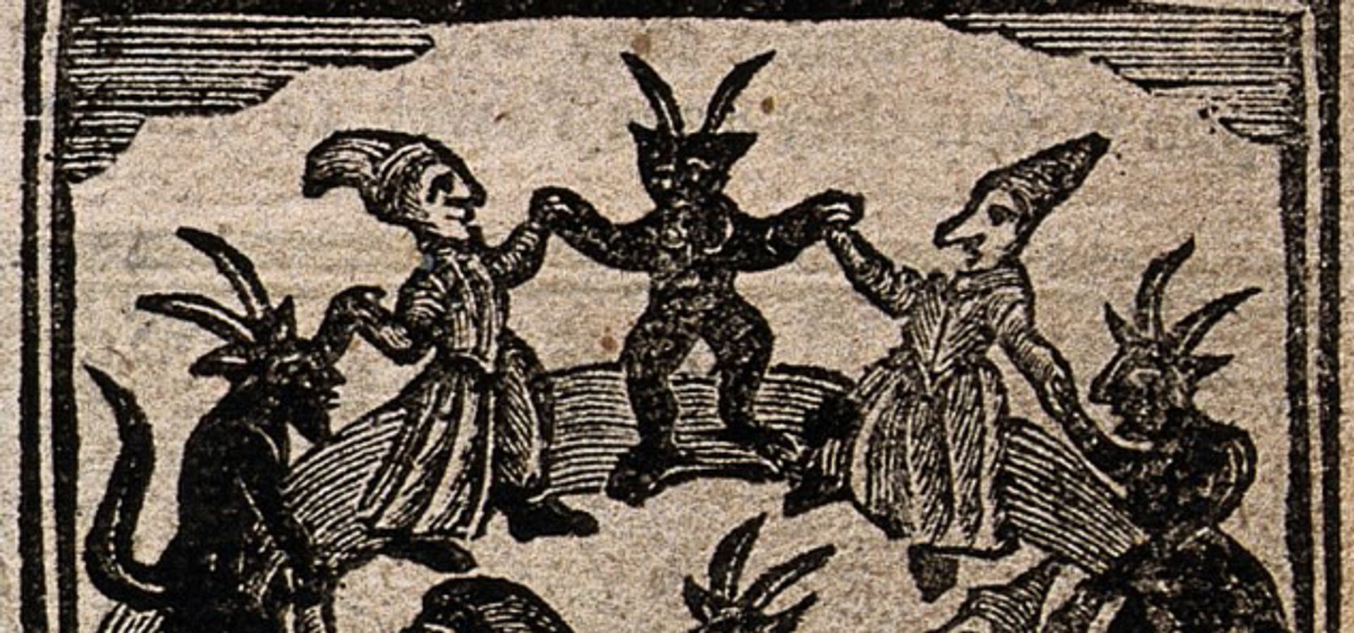 An illustration by Bethan Oake of the sabbath