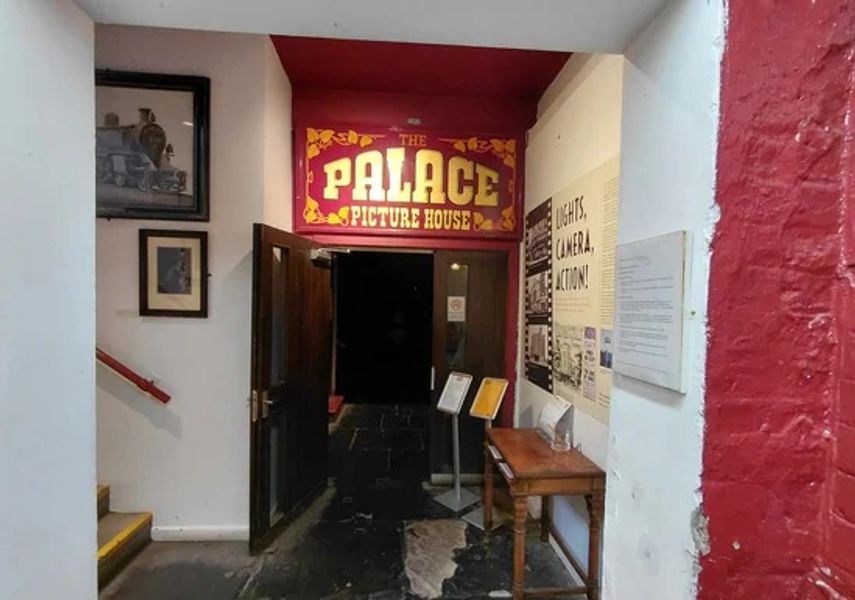 Photo of door to the Palace Picture House