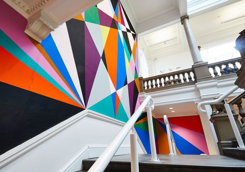 Stairs at Leeds Art Gallery