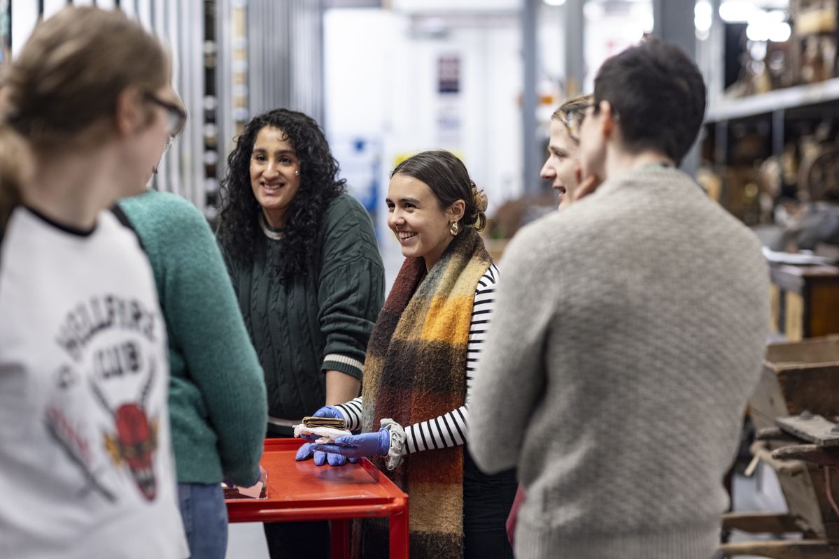 a group of members at Leeds Discovery Centre