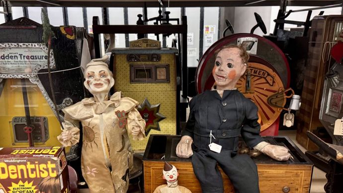 Scary clown dolls