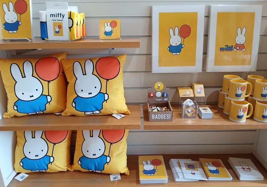 Miffy products at Leeds City Museum