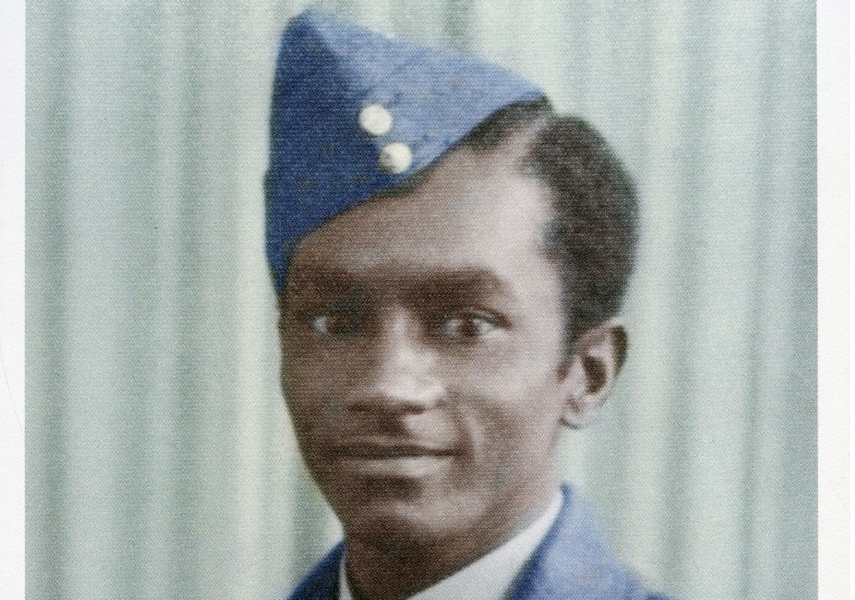 Man in military uniform