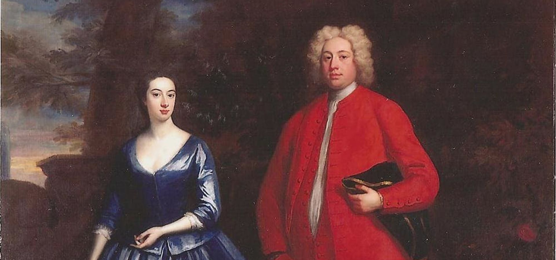 Rich Ingram, 5th Viscount Irwin (1687/1688–1721), and His Wife Anne Howard (c.1696–1764), Jonathan Richardson the elder (1667–1745), oil on canvas, about 1718