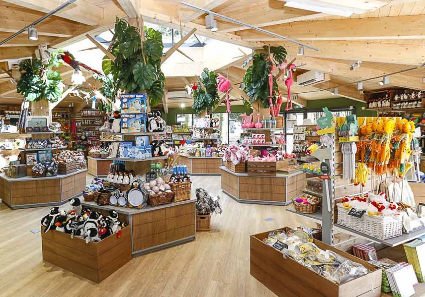 the giftshop at Wildlife World