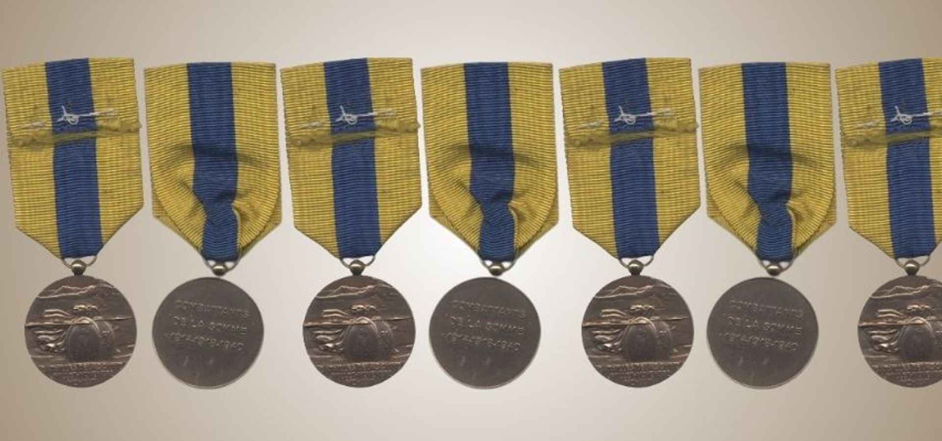 Somme Medal showing the symbolism