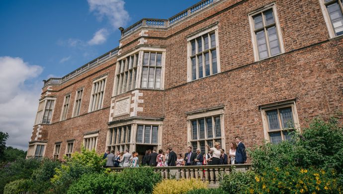 The south terrace of Temple Newsam House
