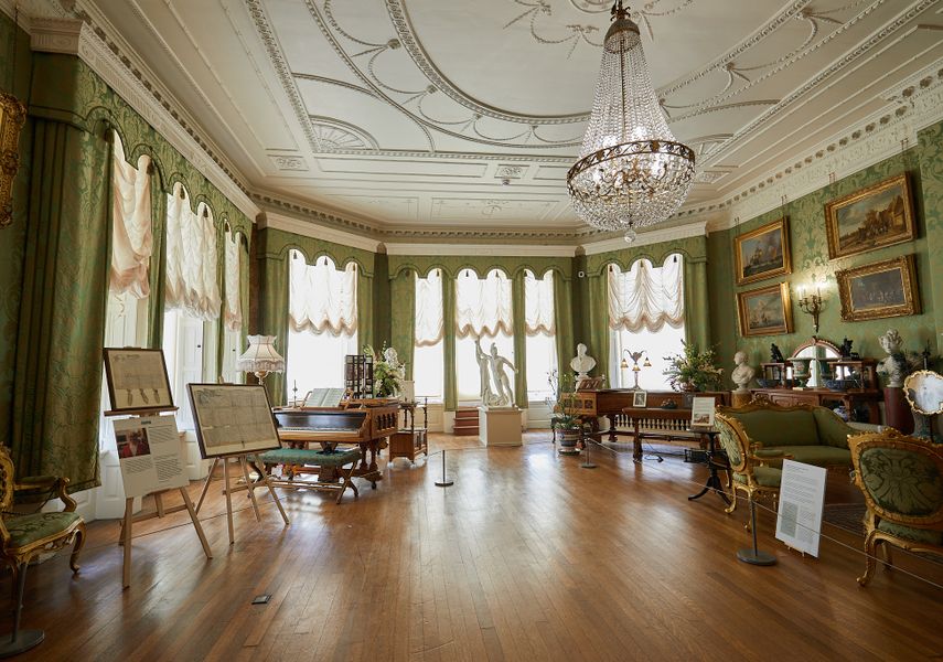 A dressed room in Lotherton Hall