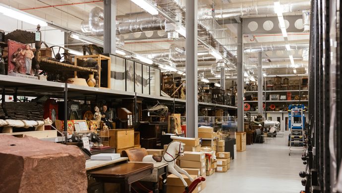 The Leeds Museums and Galleries collection store tour