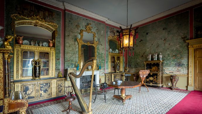 The Chinese Drawing Room at Temple Newsam House