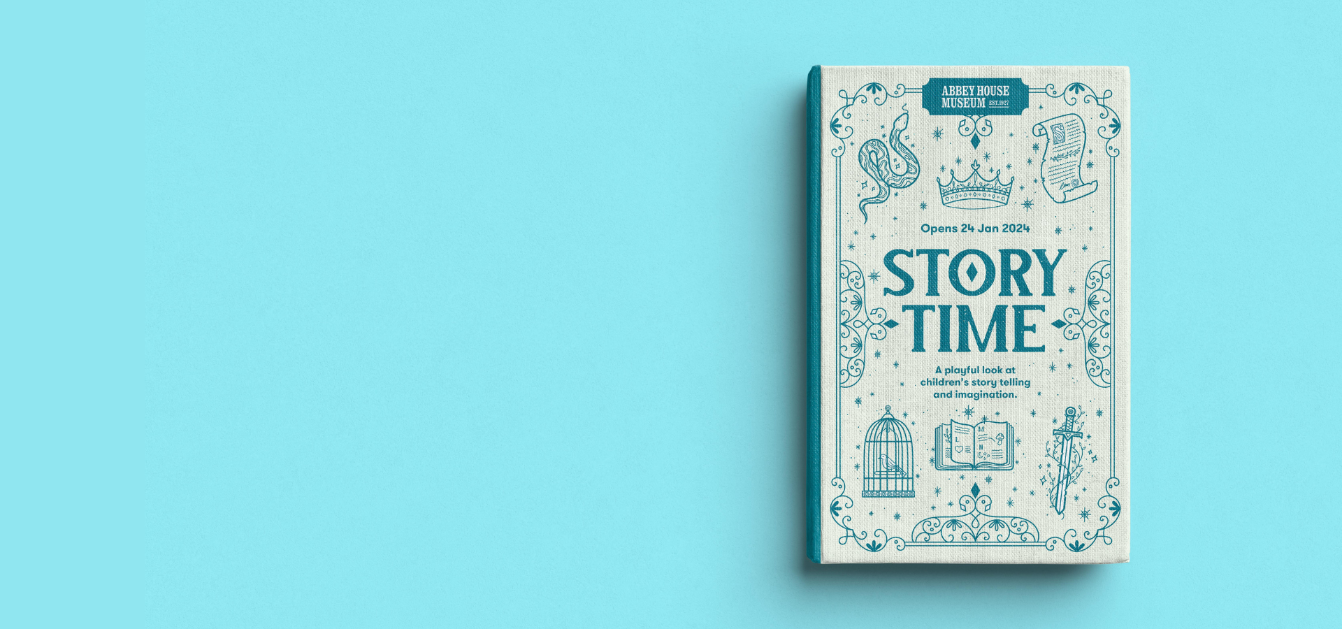 A illustrated book with 'Story Time' on the cover