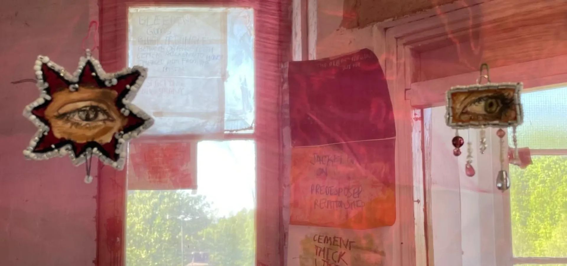 Artwork by Reece Kelly in the Studio, June 2025