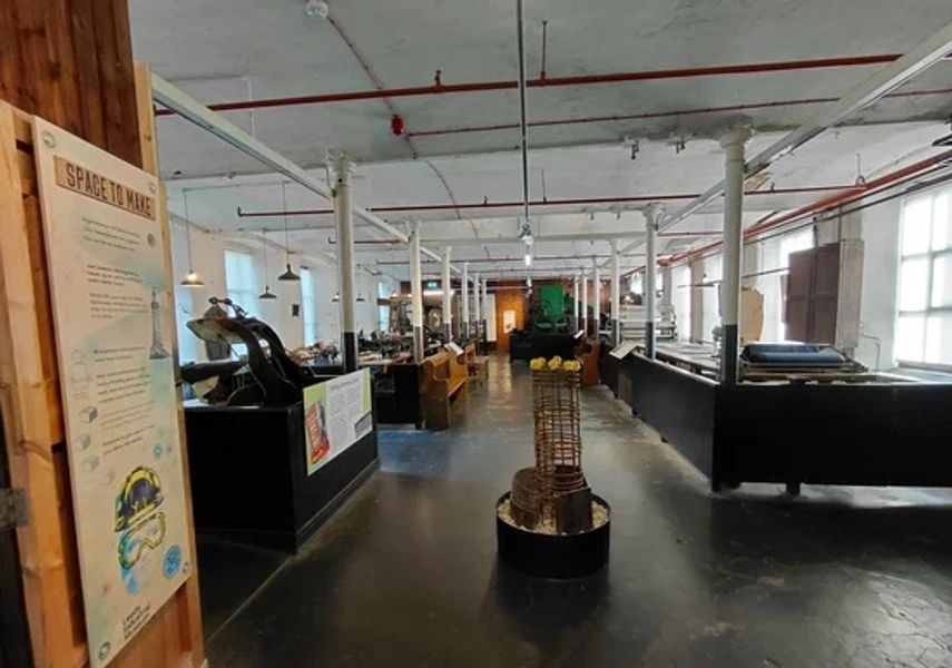 Photo of inside museum