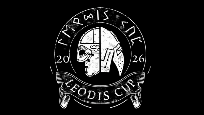 A Leodis Cup 2026 symbol with a black background