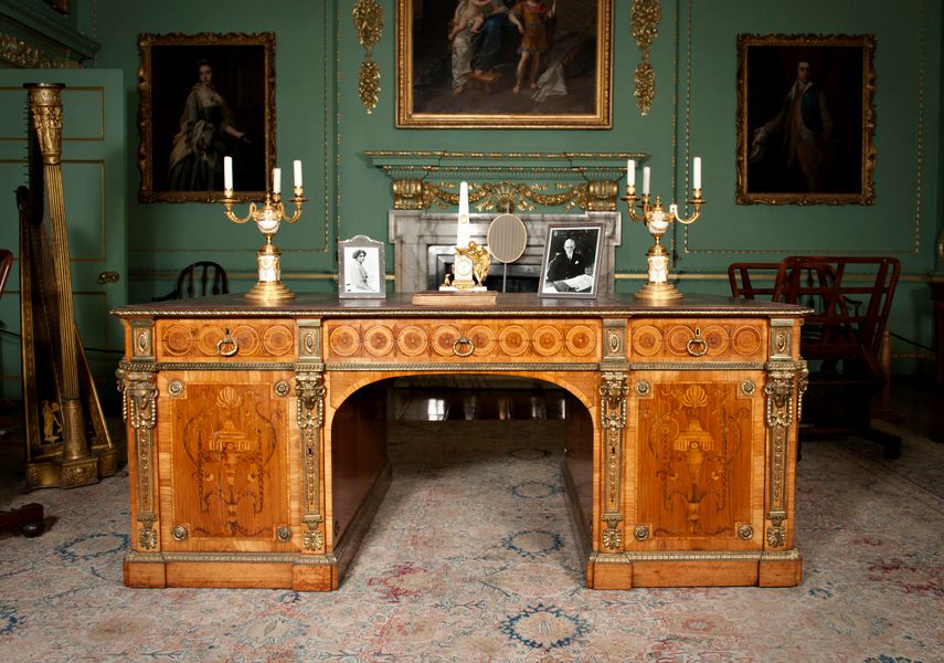 Chippendale Library Desk at Temple Newsam