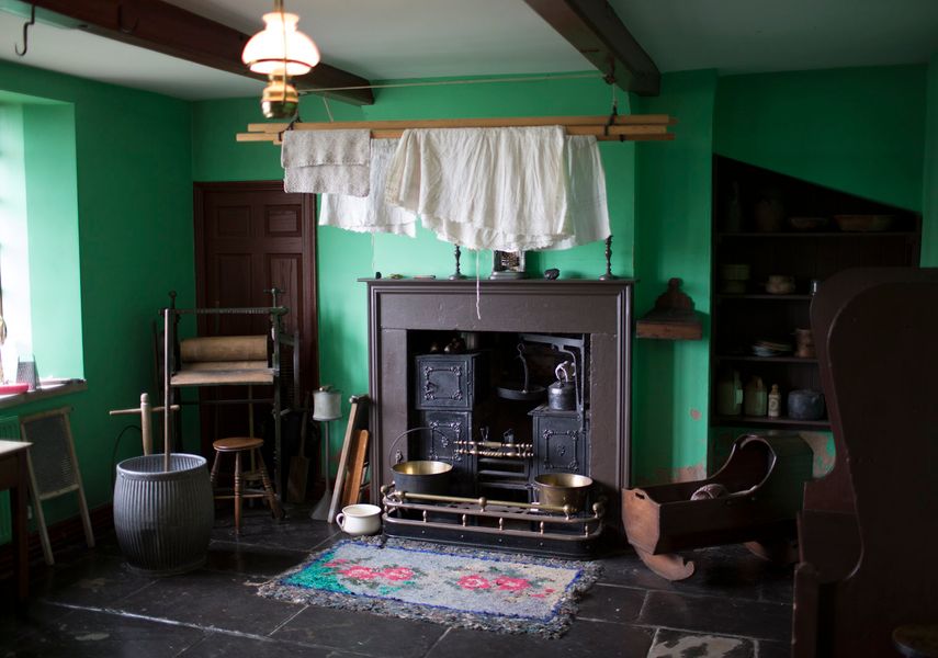 A Victorian kitchen