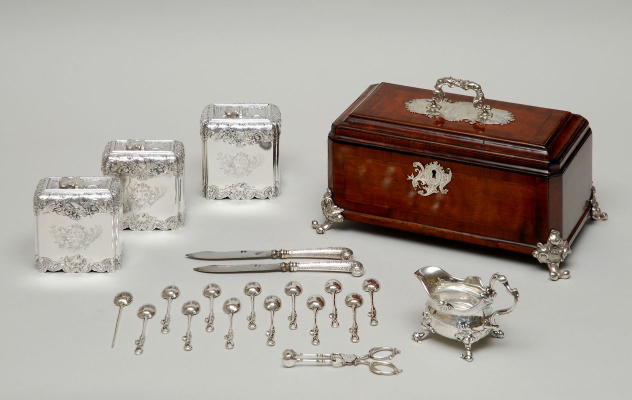 Tea equipage by Paul de Lamerie