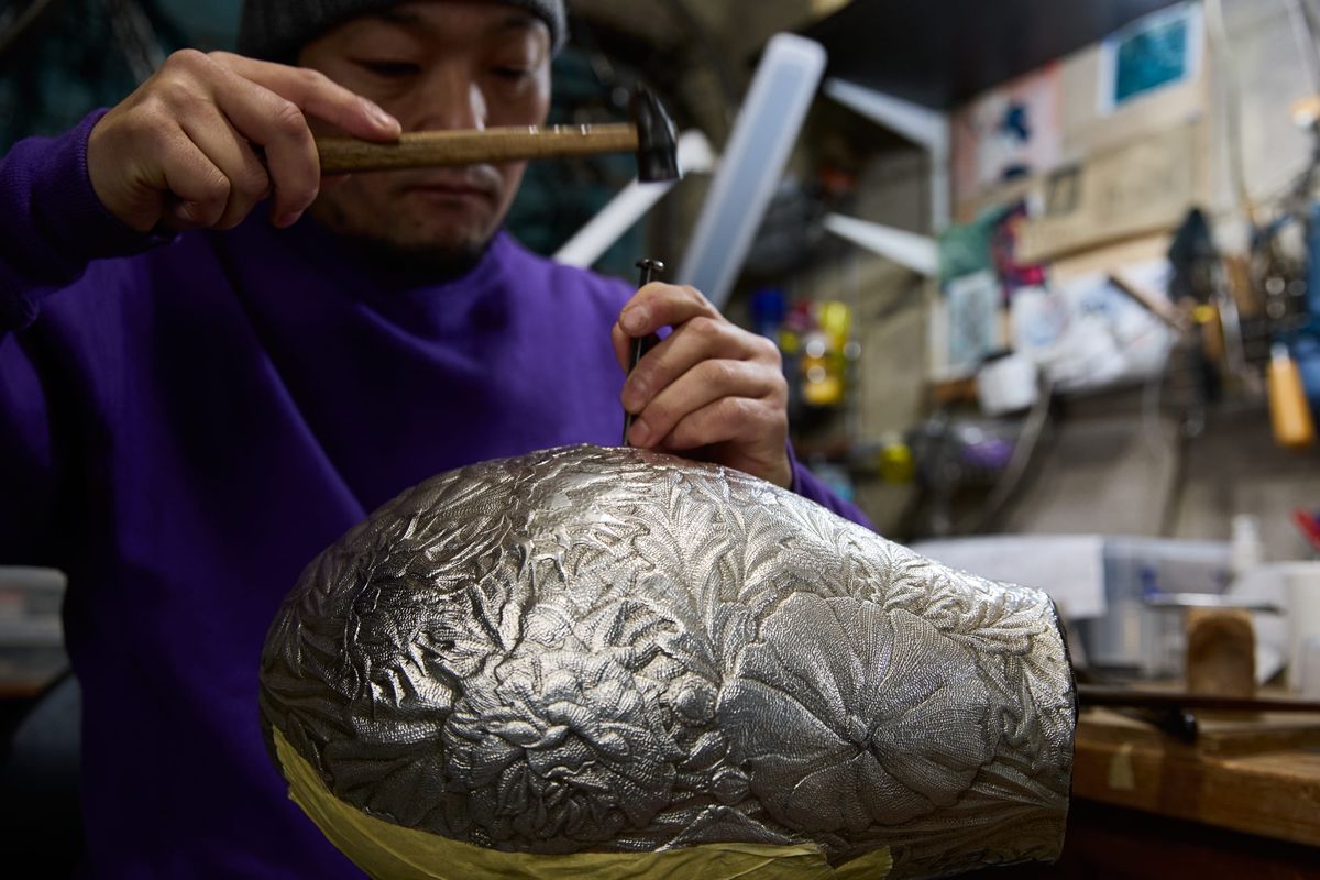 Yusuke Yamamoto’s piece, Dappled Swag