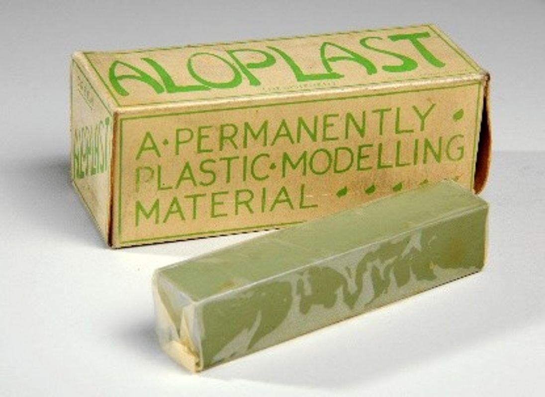 A packet of modelling clay from E.J.Arnold