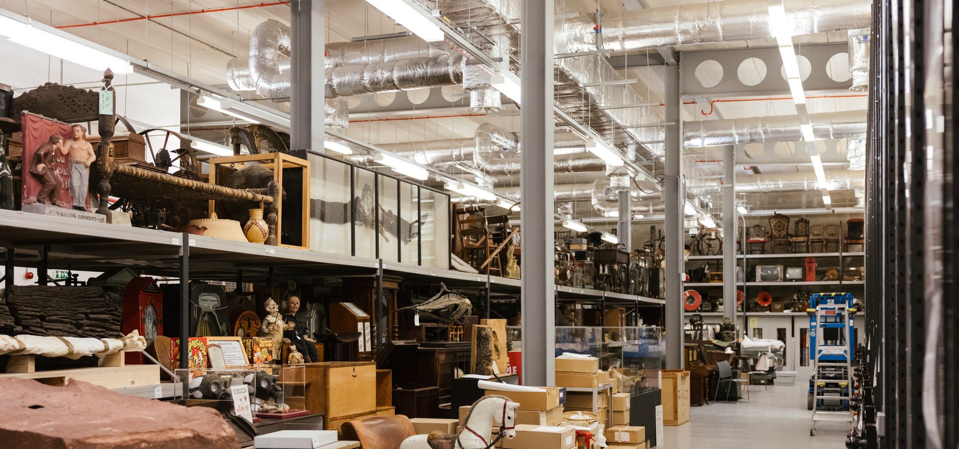 The Leeds Museums and Galleries collection store tour