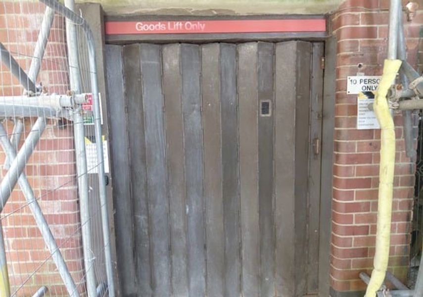 Photo of lift door