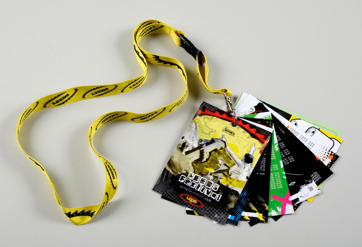 Photograph of Leeds Festival Lanyard
