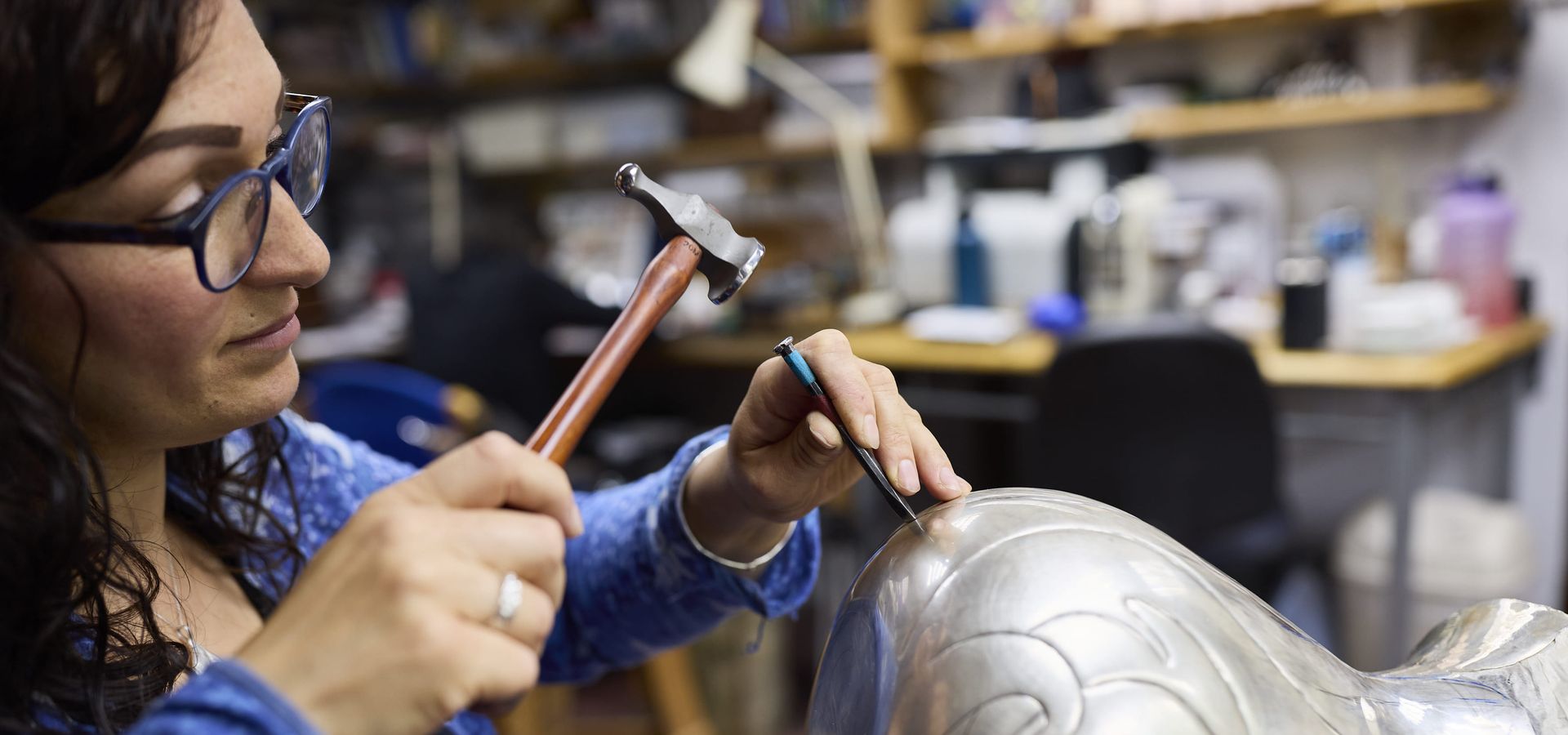 Artist Miriam Handid has been crafting her Phoenix Jug piece