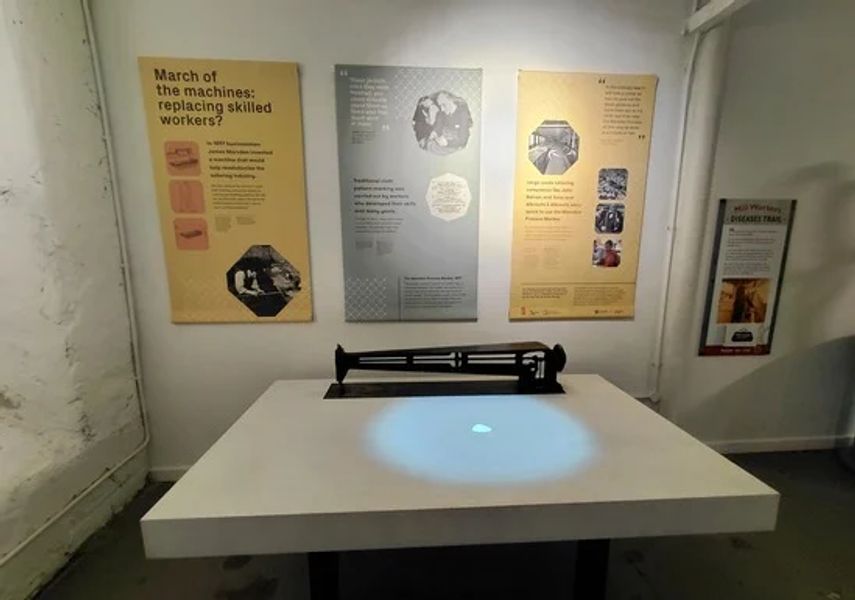 Machine on display