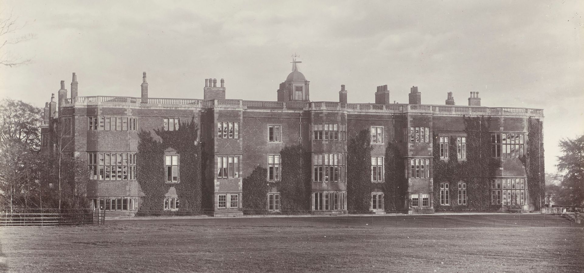 Temple Newsam House facing the west - photo from 1890s.