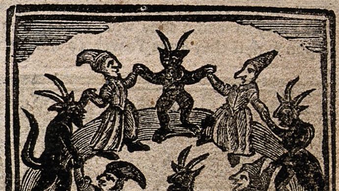 An illustration by Bethan Oake of the sabbath