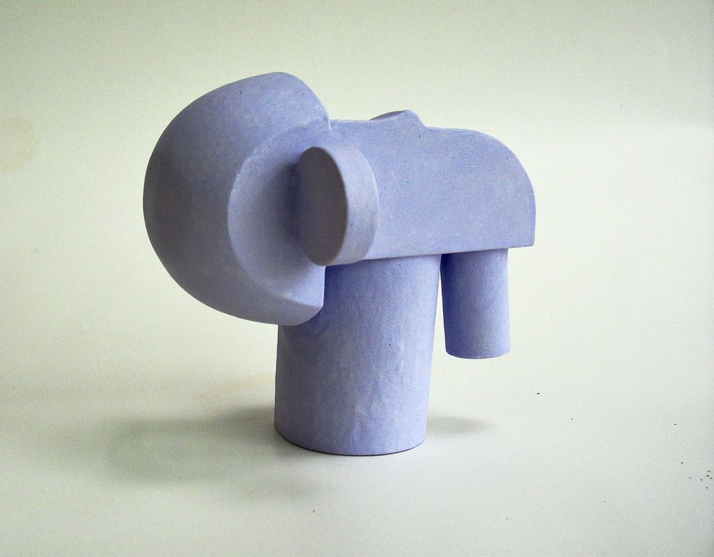 Garth Evans, Trojan (2020), Hydrocal plaster. Courtesy the artist