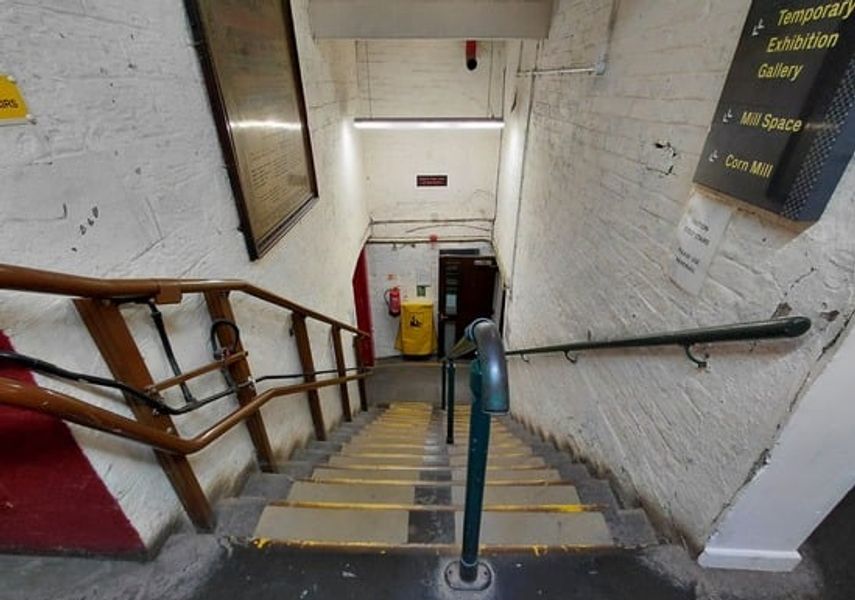 Photos of stairs from above